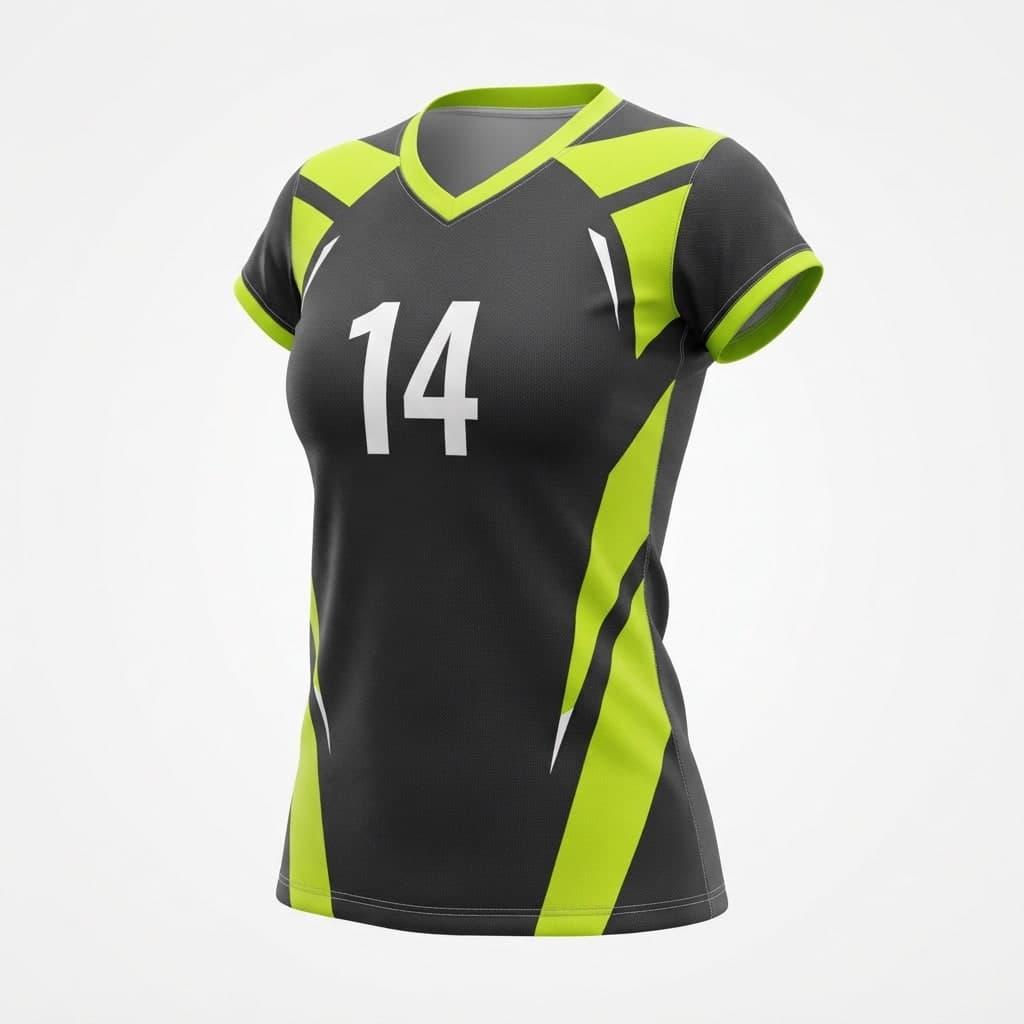 Sublimated volleyball jersey