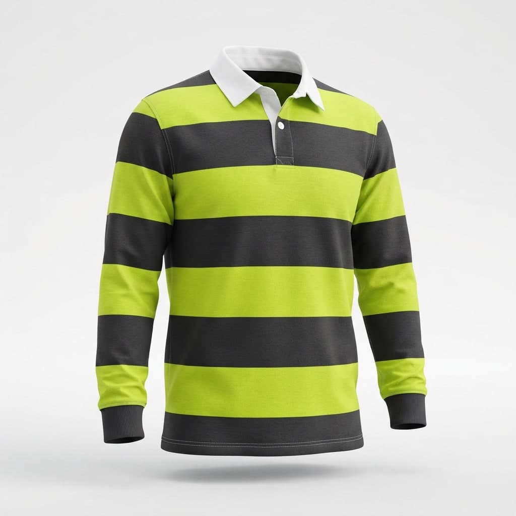 Classic collared rugby jersey